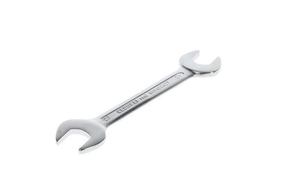 Llave fija de doble boca abierta compacta 24 x 27 mm