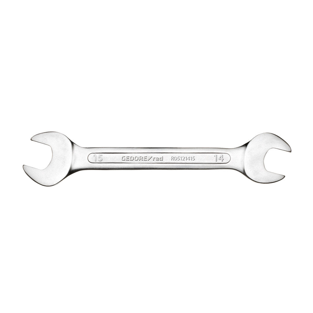 Llave fija de doble boca abierta compacta