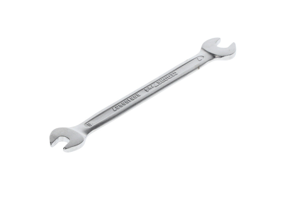 Llave fija de doble boca abierta