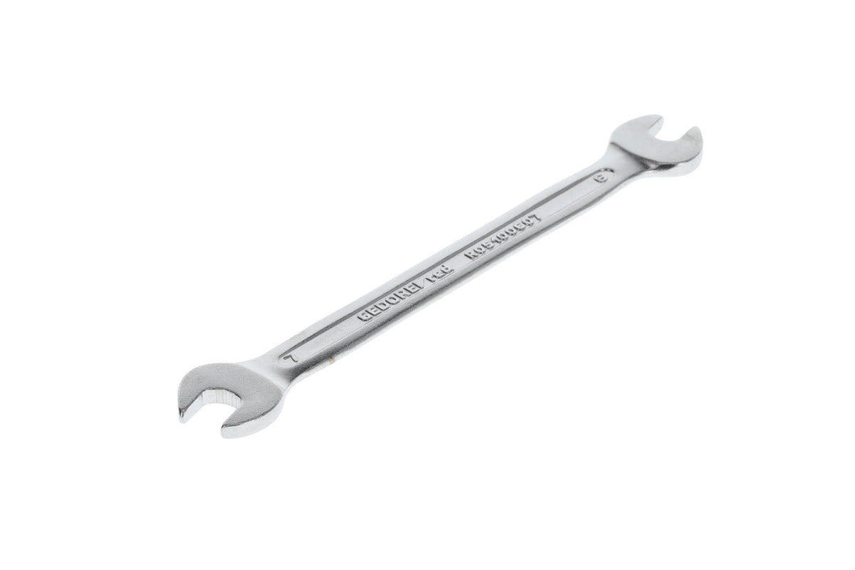 Llave fija de doble boca abierta 6 x 7 mm