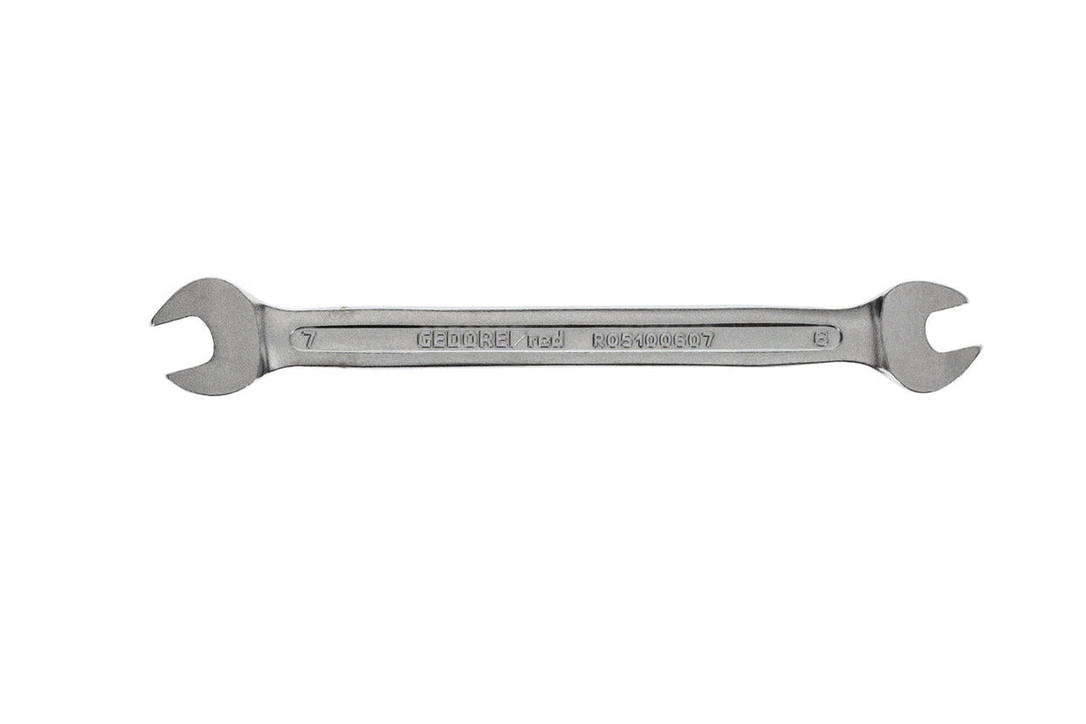 Llave fija de doble boca abierta