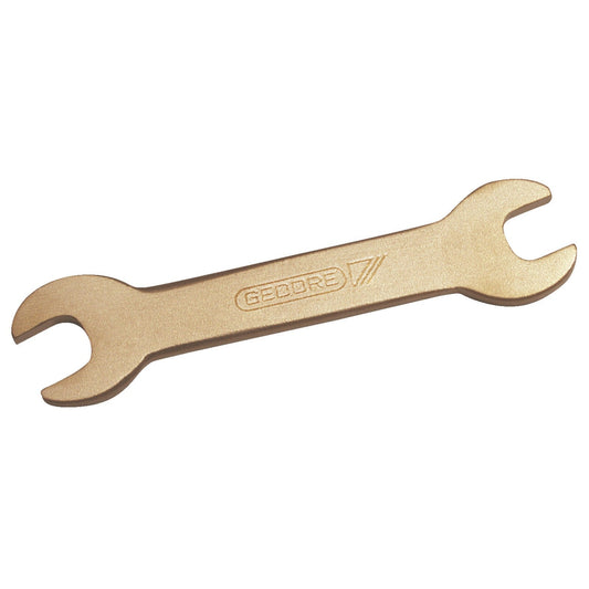 Llave fija doble de chapa antichispa en pulgadas 5/32 x 3/16"
