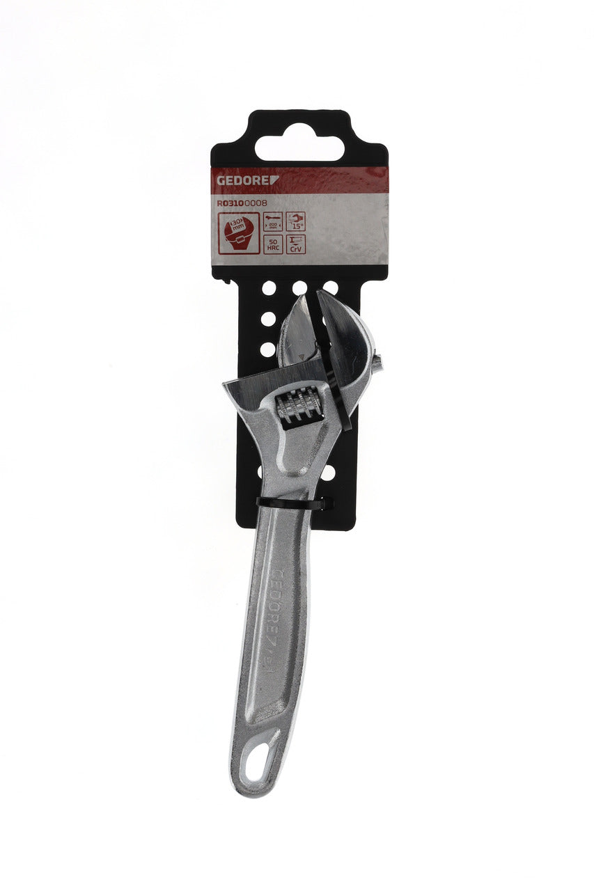 Llave inglesa cromada