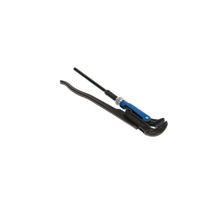 Llave para tubos con cabeza a 85°