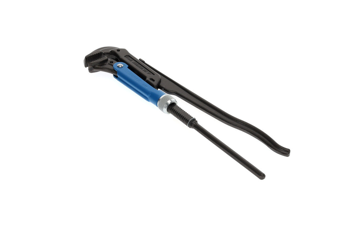 Llave para tubos con cabeza a 85°
