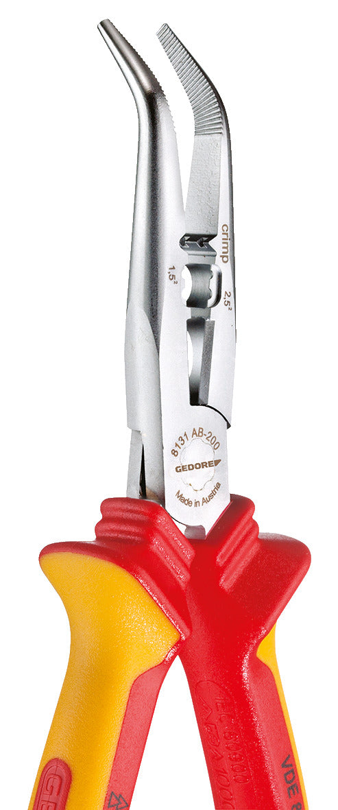 VDE 8131 AB-200 H - Alicate multifunción VDE para electricistas 200 mm