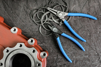 8000 J - Alicates para anillos circlip interiores de 8 a 400 mm de diámetro