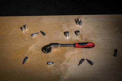 R60120027 - Carraca reversible articulada de 2 components 1/2"