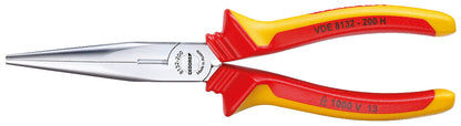 GEDORE VDE 8132-200 H - Alicate de boca semirredonda aislado 200 mm (vista 9)