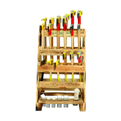 Expositor de hachas ROTBAND-PLUS 24 pzas