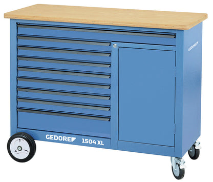 GEDORE 1504 XL 1710 - Banc de treball mòbil 1,25 m d'amplada (2259001)