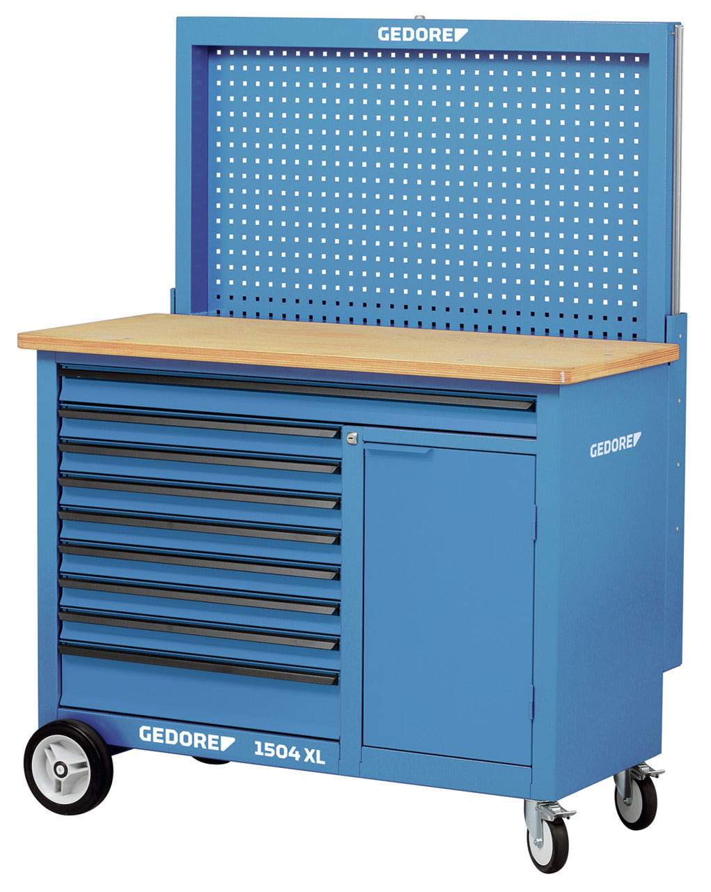 GEDORE 1504 XL 1710 - Banc de treball mòbil 1,25 m d'amplada (2259001)