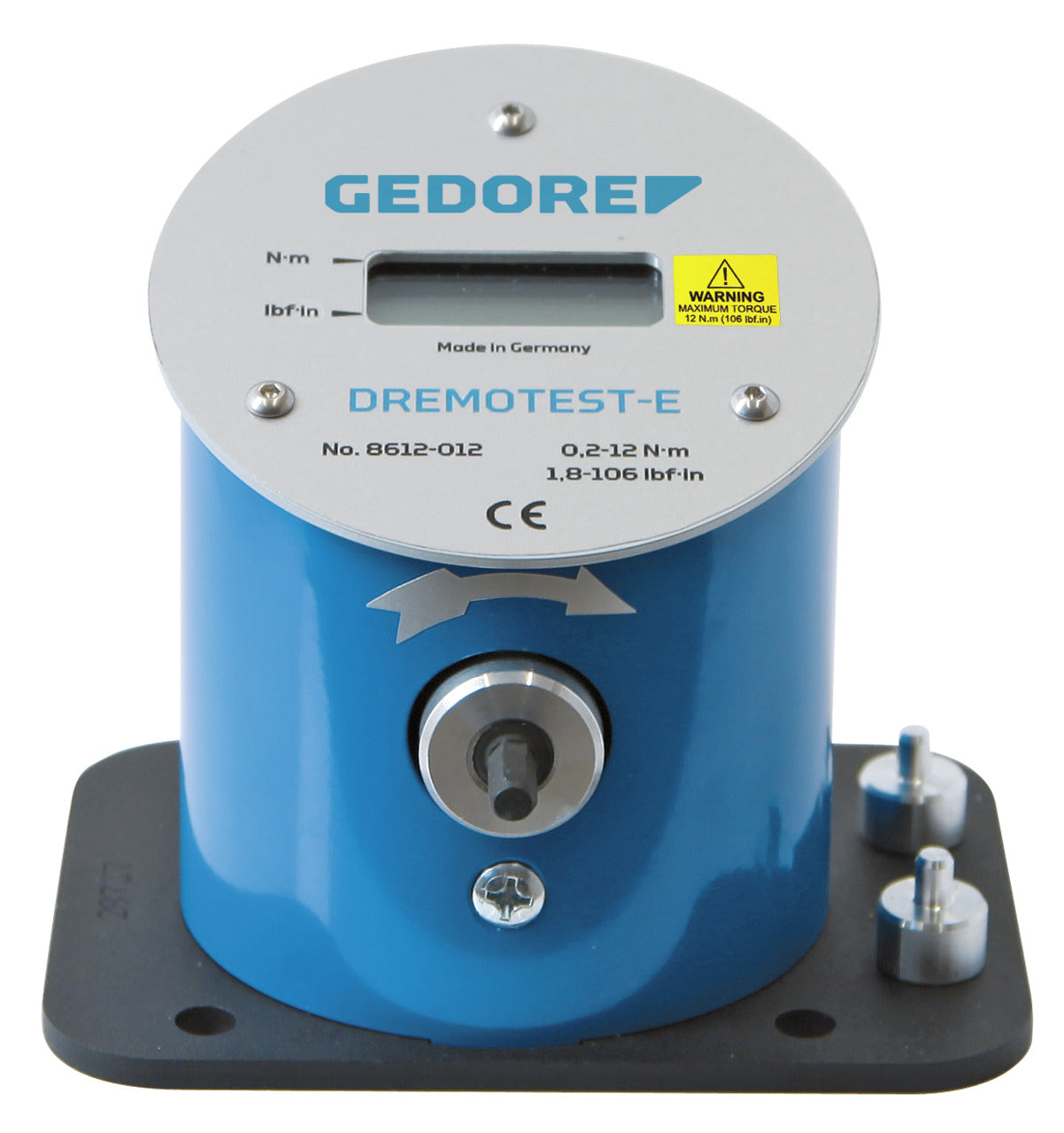 Comprobador digital de par Dremotest E Gedore comprobando el par de una herramienta