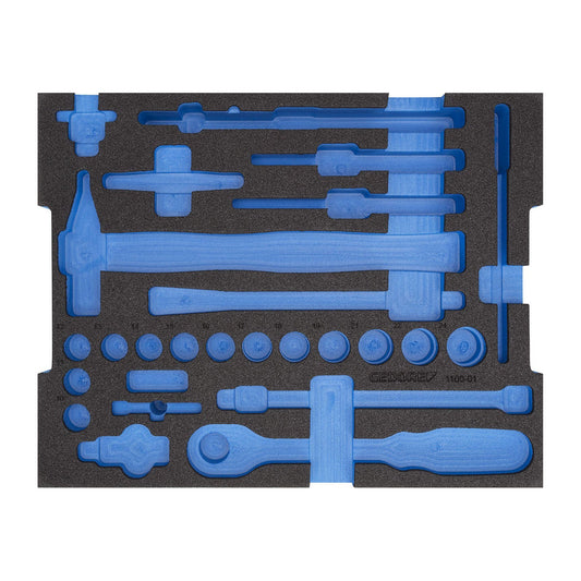 GEDORE EI-1100-01 - Módulo de espuma 2/2 L-BOXX