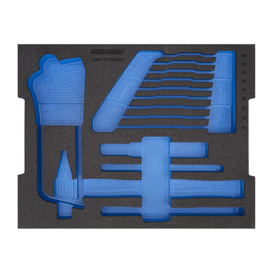 GEDORE EI-1100 CT2-BASIC - Espumón L-BOXX - Surtido BASIC