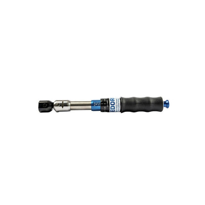 Dinamométrica de pandeo con escala y rango: 2-10 Nm y cavidad 9x12 mm