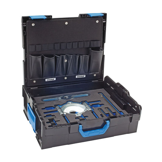 Maleta con juego de extractor de guillotina