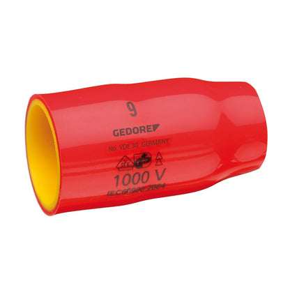 Vasos hexagonales aislados VDE de 3/8"