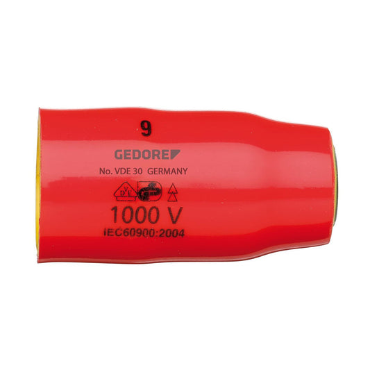 Vasos hexagonales aislados VDE de 3/8"