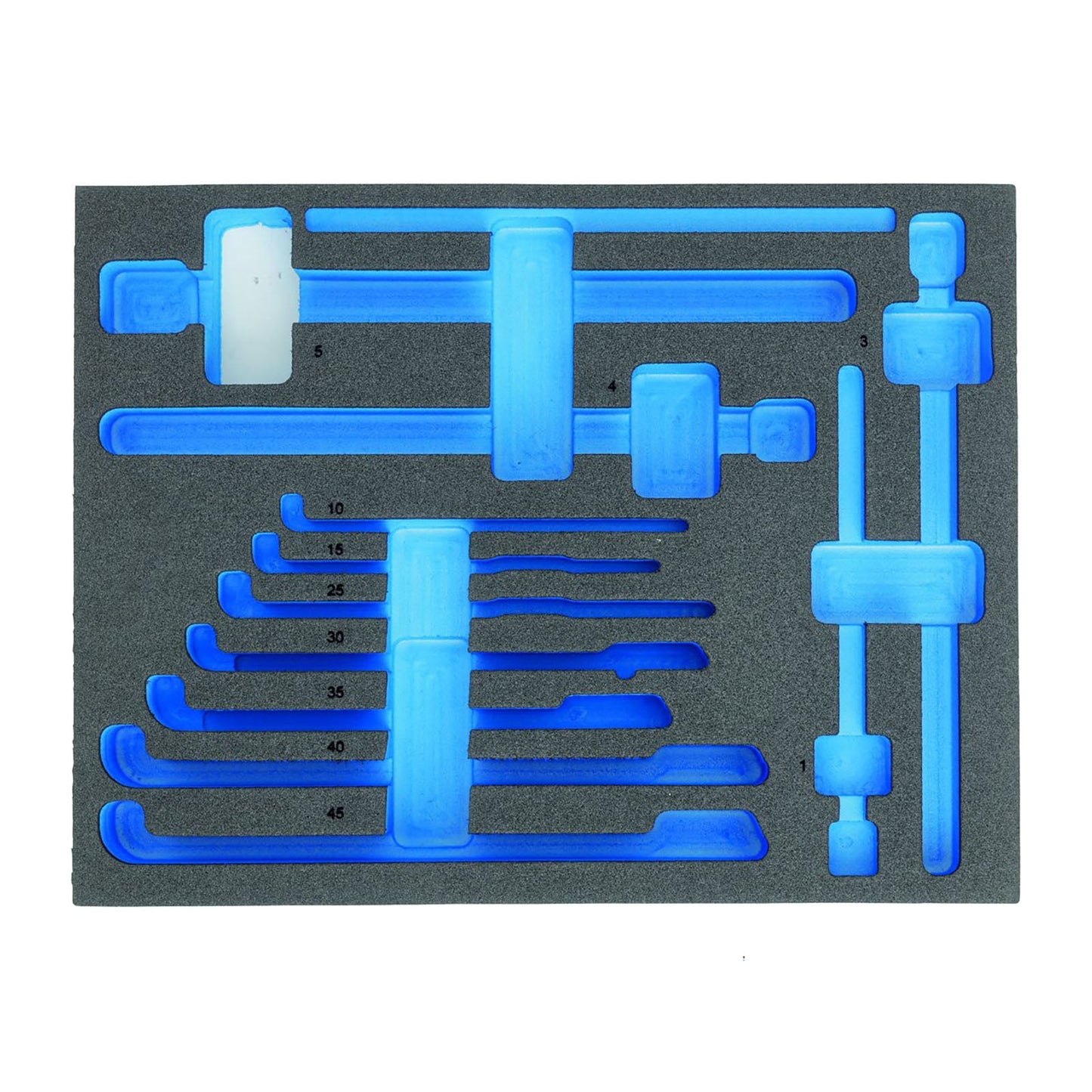 GEDORE EI-1101 CT-1.29/3K - Mòdul d'escuma i-BOXX 72 (2964449)