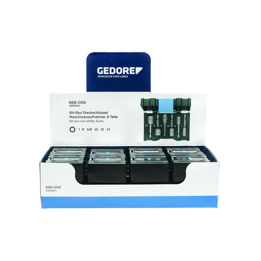 GEDORE VS 666-006 - Display de 16x 666-006