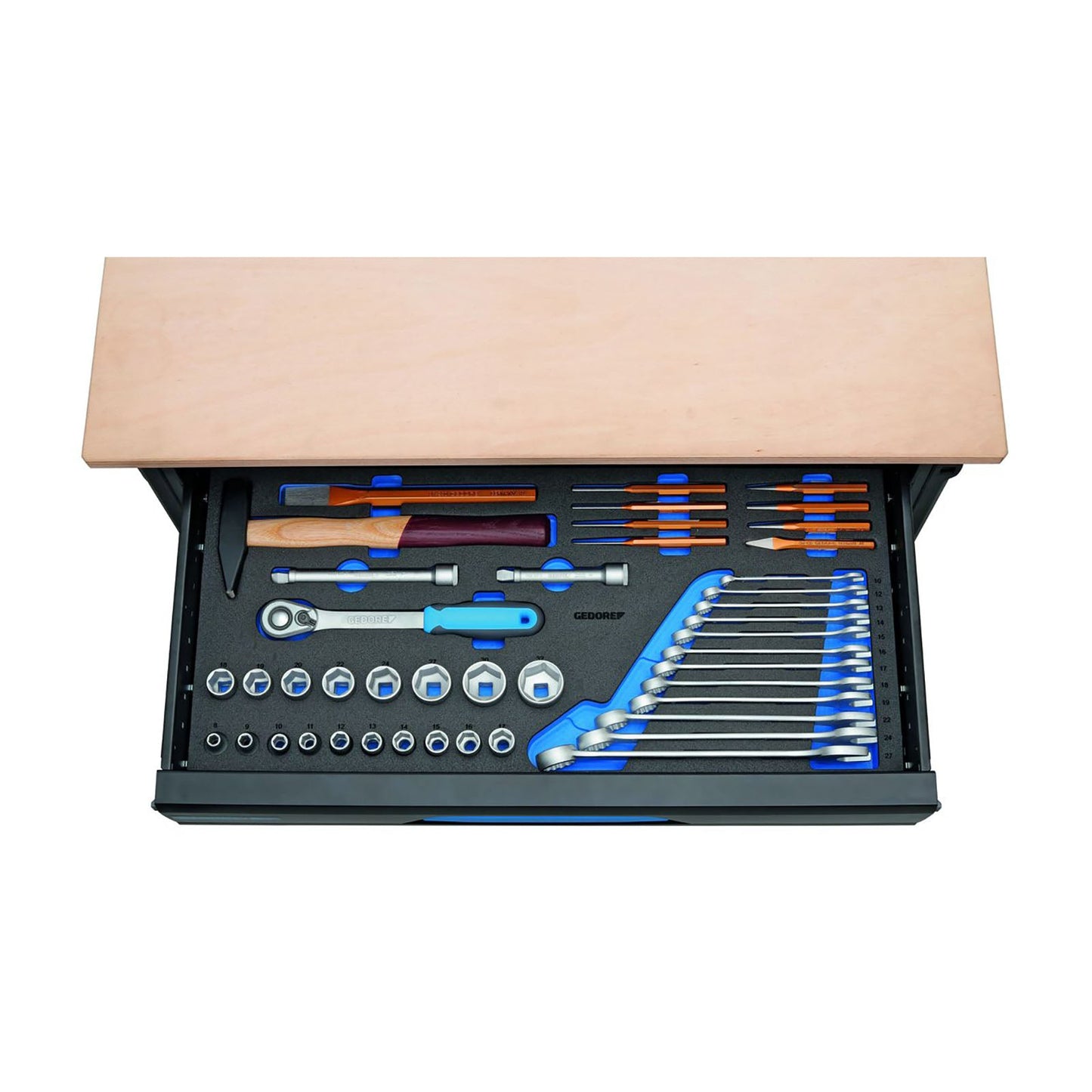 GEDORE 1110 WMW S-03 - WorkMo AN3 con surtido 110 pza (3005194)