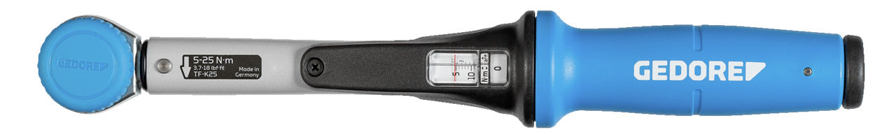 TF-K25 - Dinamomètrica Torcofix K amb quadradet de 1/4" i rang: 5-25 Nm
