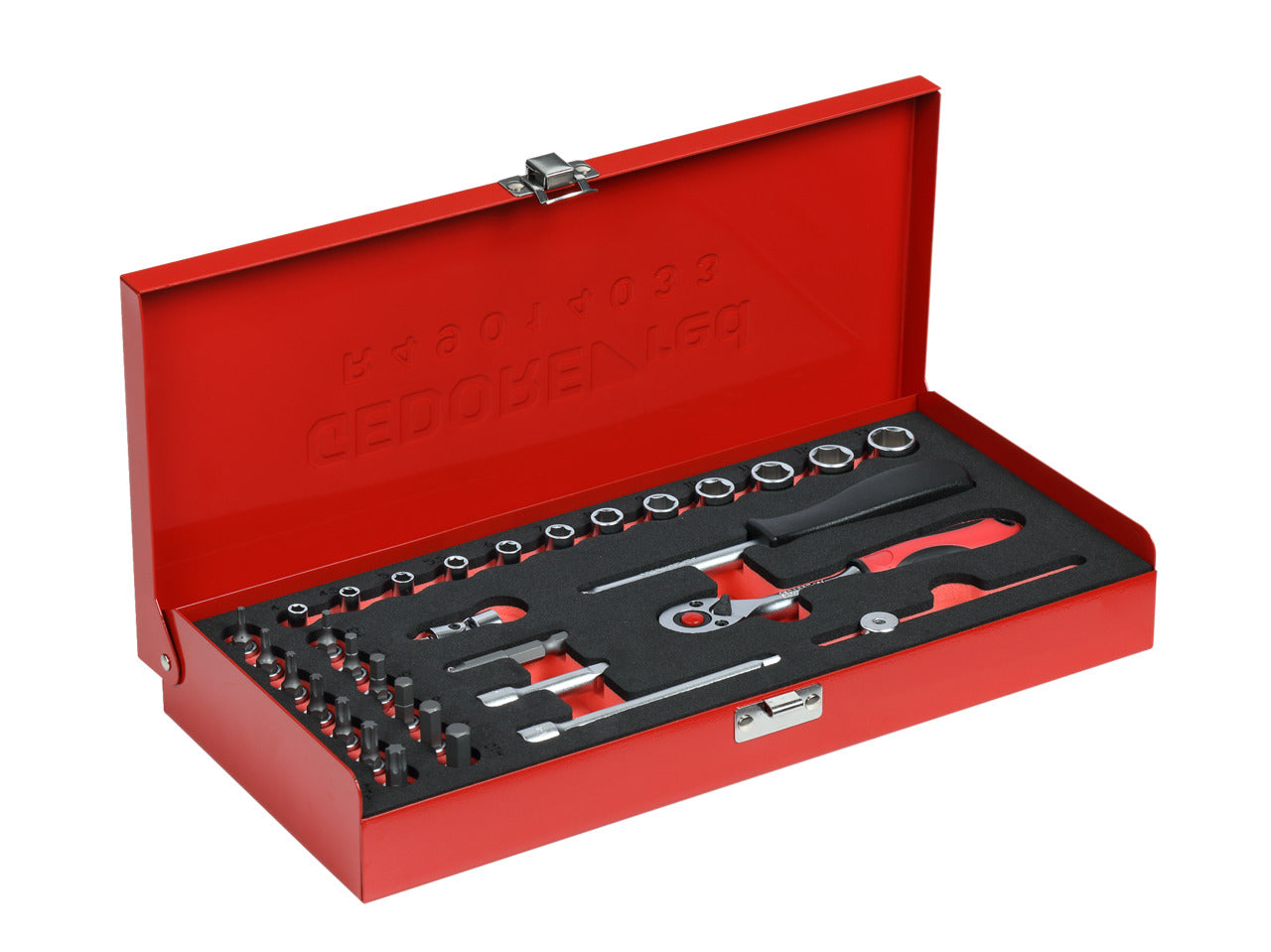 R49014033 - Joc de claus de got 1/4", 4-13 mm, 33 peces