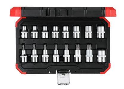 R68003016 - Joc de claus de got 1/2" TX E10-24 T30-70, 16 peces
