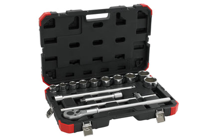 GEDORE red R78004014 - Juego de llaves de vaso de 3/4" 22-50mm, 14 piezas