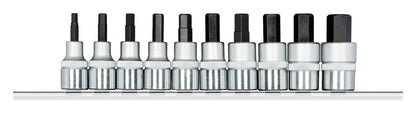R62558010 - Gots tornavisos 1/2" amb carril, 10 peces
