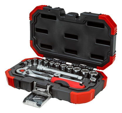 R49003016 - Joc de claus de got 1/4" 4-13 mm, 16 peces