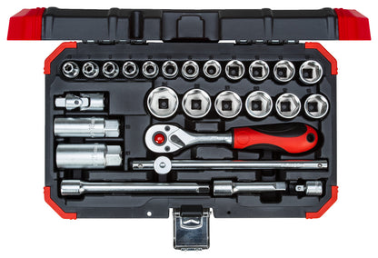 R59003026 - Joc de claus de got 3/8" 6-24 mm, 26 peces