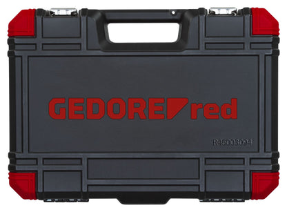 R46003094 - Juego de vasos 1/4"+1/2" en maletín