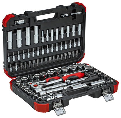 R46003094 - Juego de vasos 1/4"+1/2" en maletín