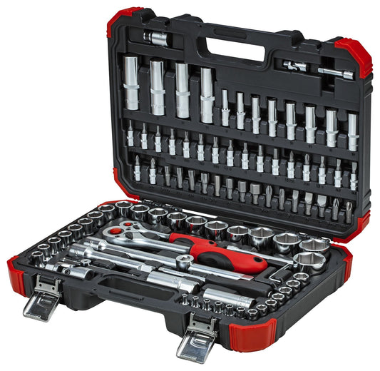 R46003094 - Juego de vasos 1/4"+1/2" en maletín
