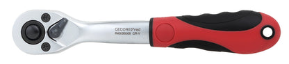 R40050009 - Carraca reversible de 2 components 1/4", acodada, angle de retorn 5°