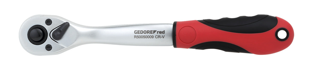 R50050009 - Carraca reversible 3/8", colzada, L=210 mm, angle de tornada 5°
