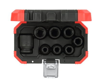 R63003008 - Joc de gots d'impacte de 1/2", 8 peces