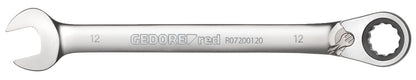 R07200170 - Clau combinada de carraca amb palanca de canvi, 17 mm L=224 mm