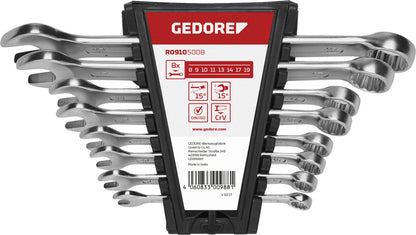 GEDORE red R09105008 - Joc de claus combinades, 8-19 mm, 8 peces