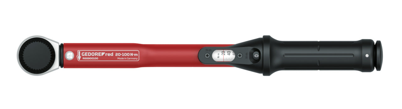R68900100 - Llave dinamométrica 1/2" 20-100 N.m. L=395 mm