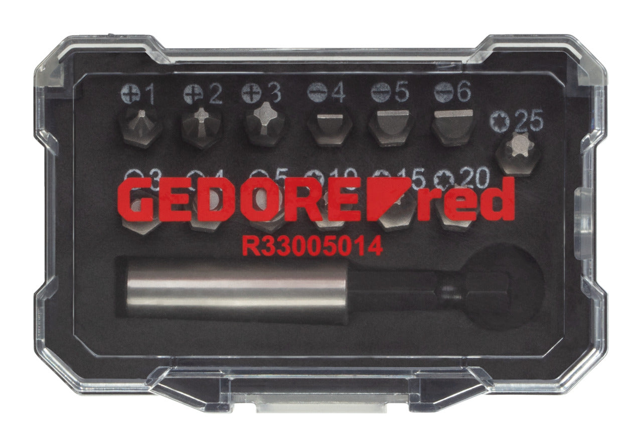 R33005014 - Caixa de puntes de 1/4", 14 peces