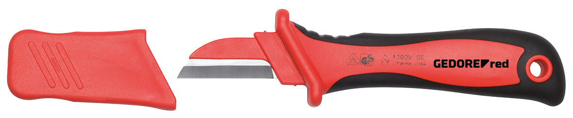 R93220028 - Cuchillo cortacables VDE, hoja L=185 mm