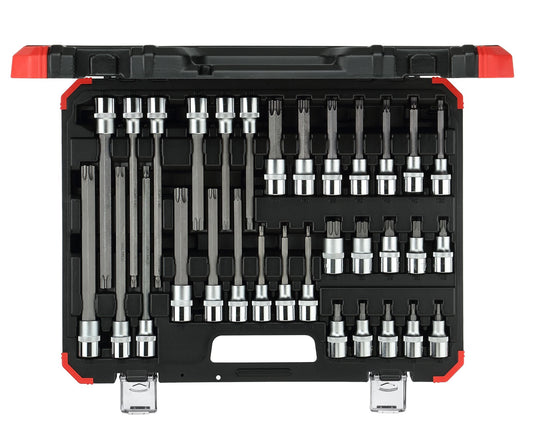 R68003032 - Juego de vasos destornillador TORX de 1/2", 32 piezas