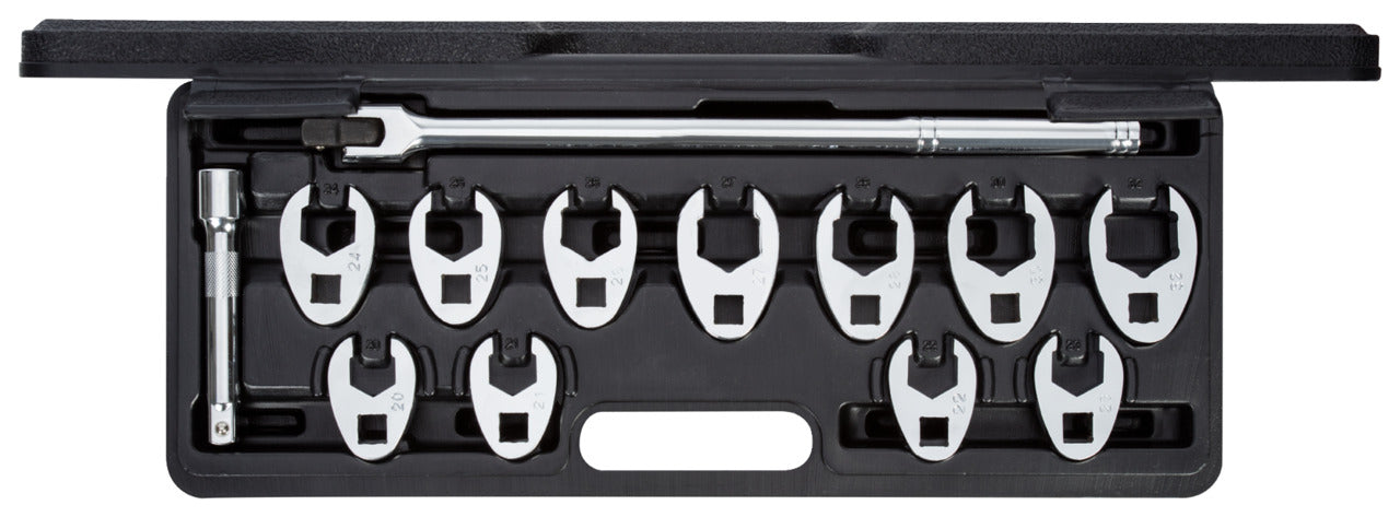 R68003013 - Joc de claus crowfoot amb arrossegament de 1/2", 20-32 mm, 13 peces