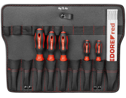GEDORE red R21652057 - Maleta de herramientas AZUBI L con surtido de 57 herramientas
