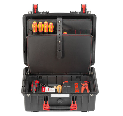 GEDORE red R21652089 - Maleta de herramientas con surtido de 89 herramientas para electricistas