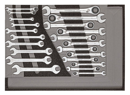 R21560005 - Carro de taller MECHANIC amb assortiment de 129 eines