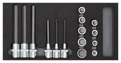 R22150011 - Gots tornavisos 1/2", en mòdul CT 2/6, 15 peces